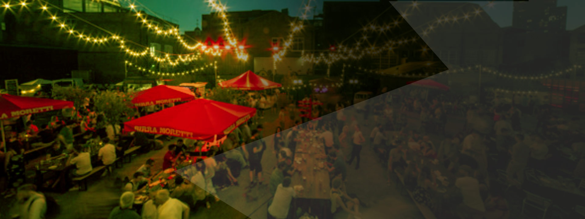 Outdoor social gathering